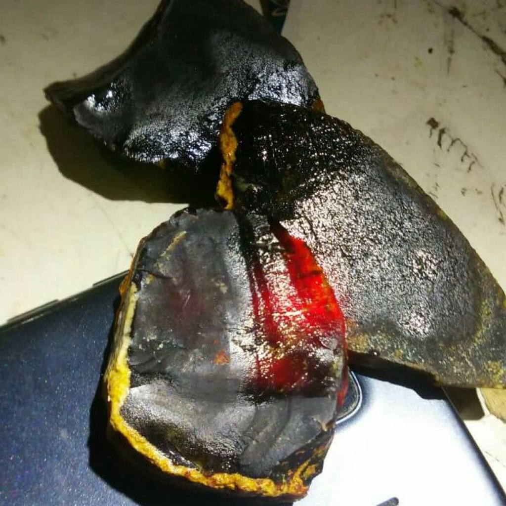 1Kg Batu Kecubung Api Super