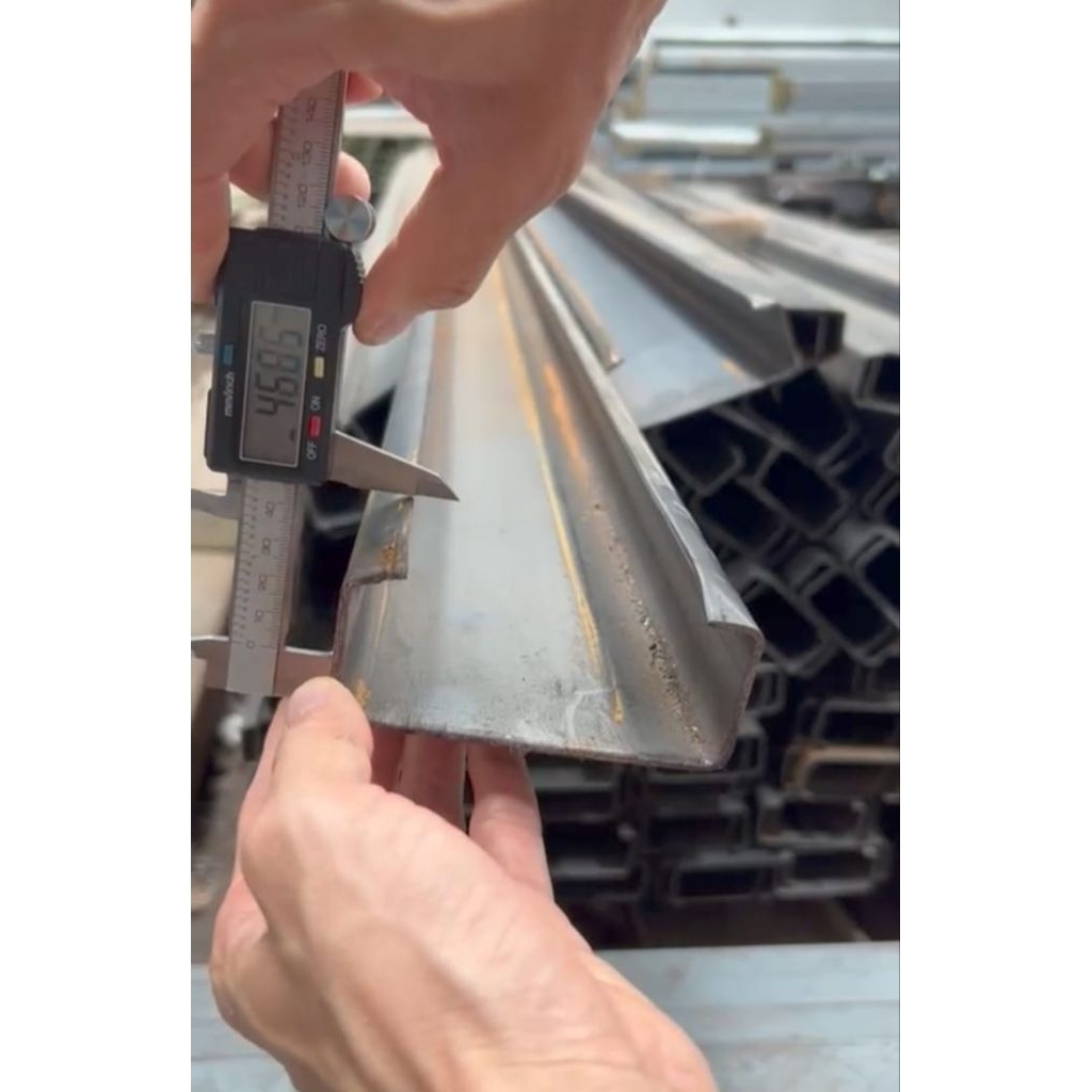 Besi CNP 125x50 tebal 2,3mm