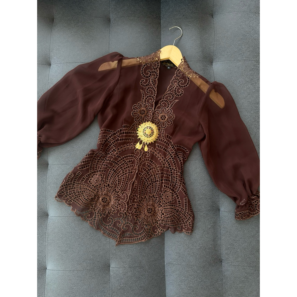 KEBAYA BALI KEBAYA BORDIR KERAWANG CAMELIA KEBAYA WISUDA KEBAYA HIJAB