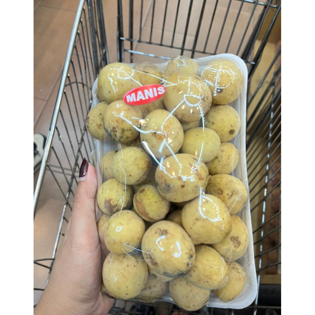 Buah Duku Kudus Super - Buah Duku Jawa Manis Fresh 1kg