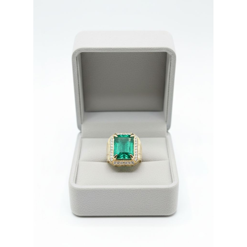 Zamrud Rusia ring Titanium