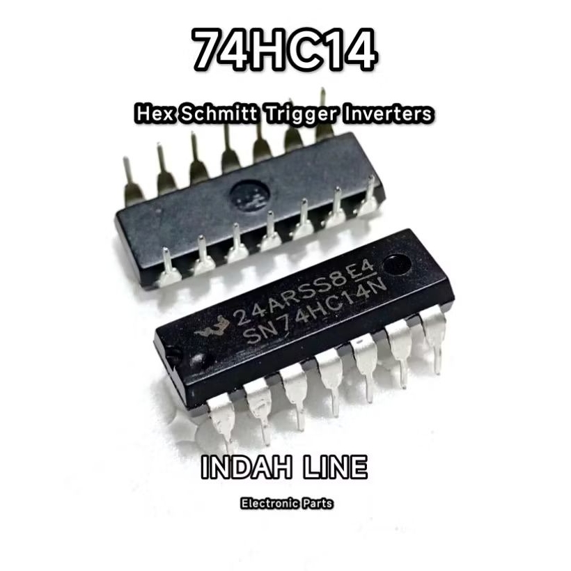 IC 74HC14 SN74HC14N HLF 74HC14 HD74HC14P