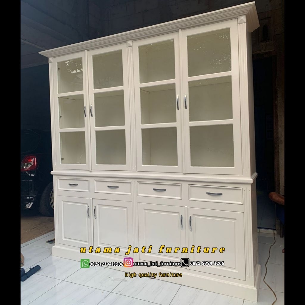 lemari hias minimalis modern