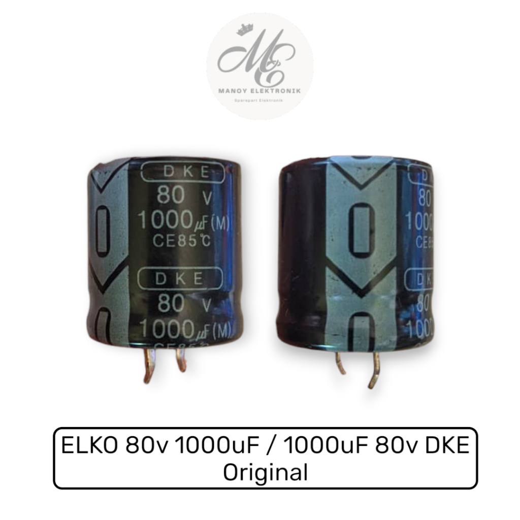 ELKO 80V 1000UF DKE  KAKI PAKU