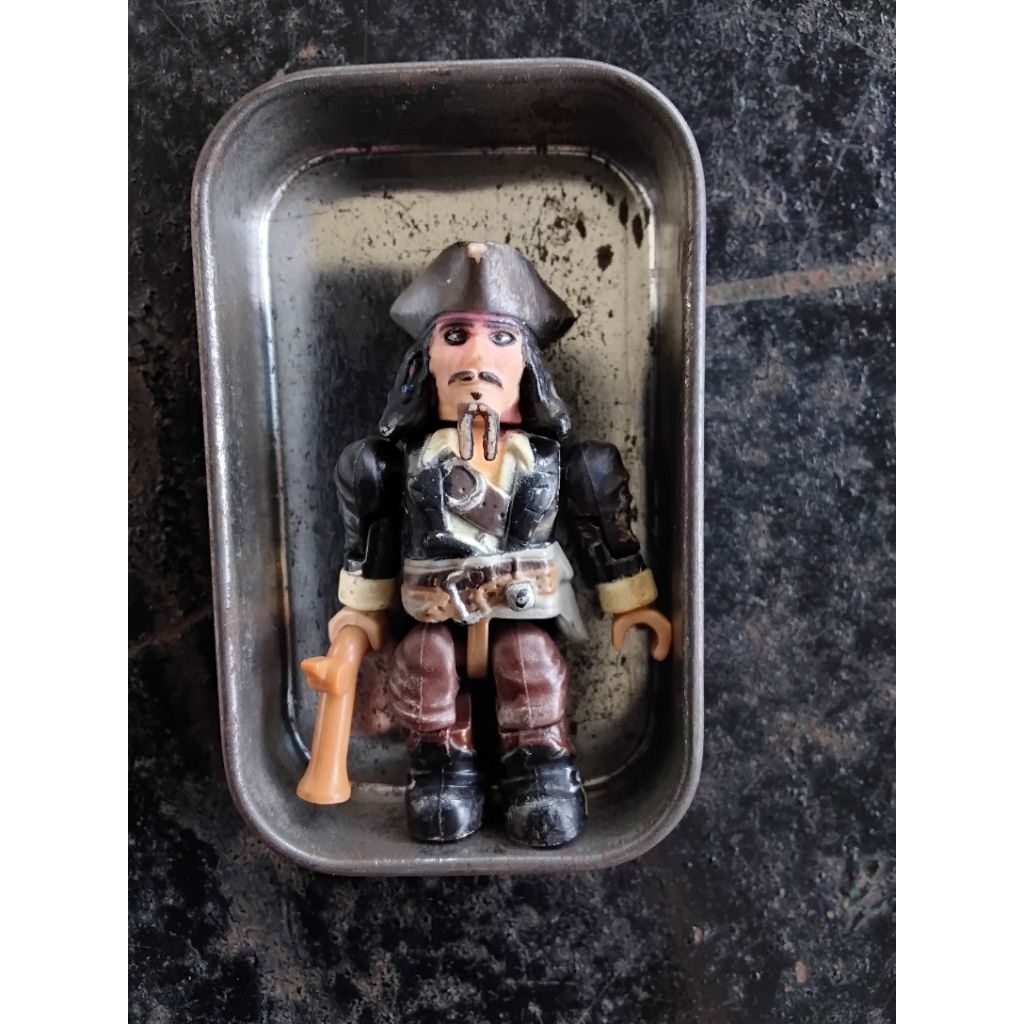 Lego mega block Jack sparrow langka