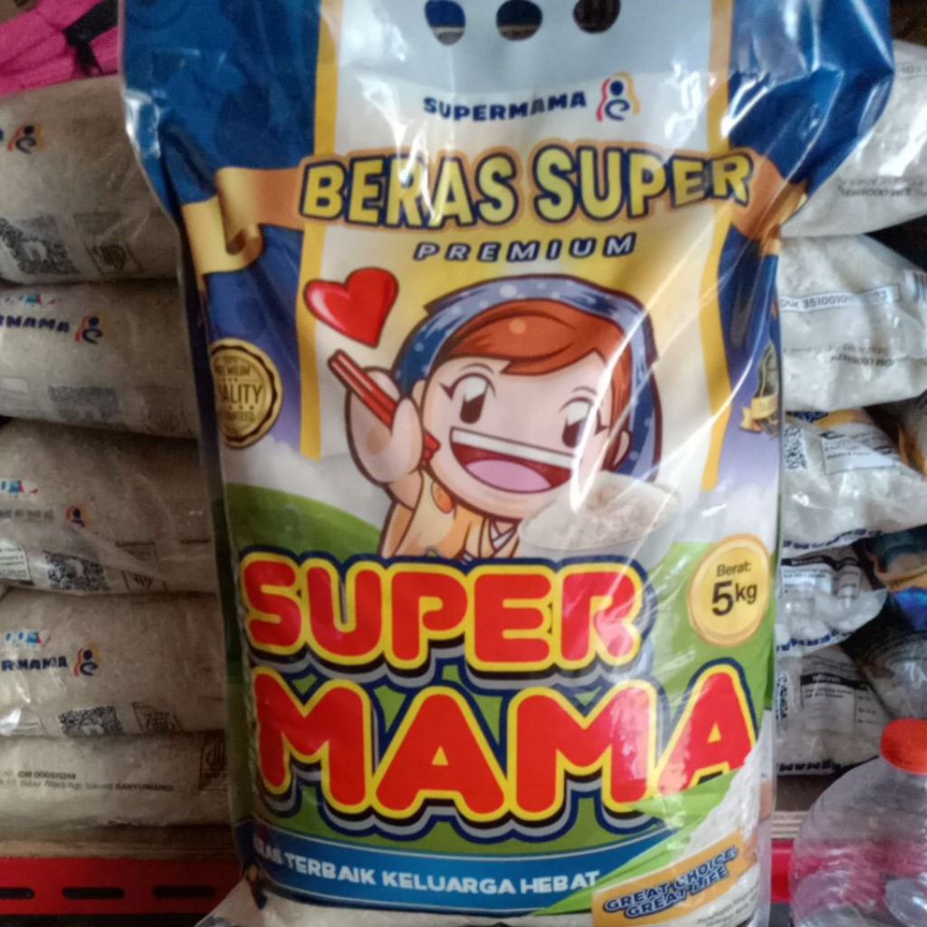 beras premium super mama 5 kg