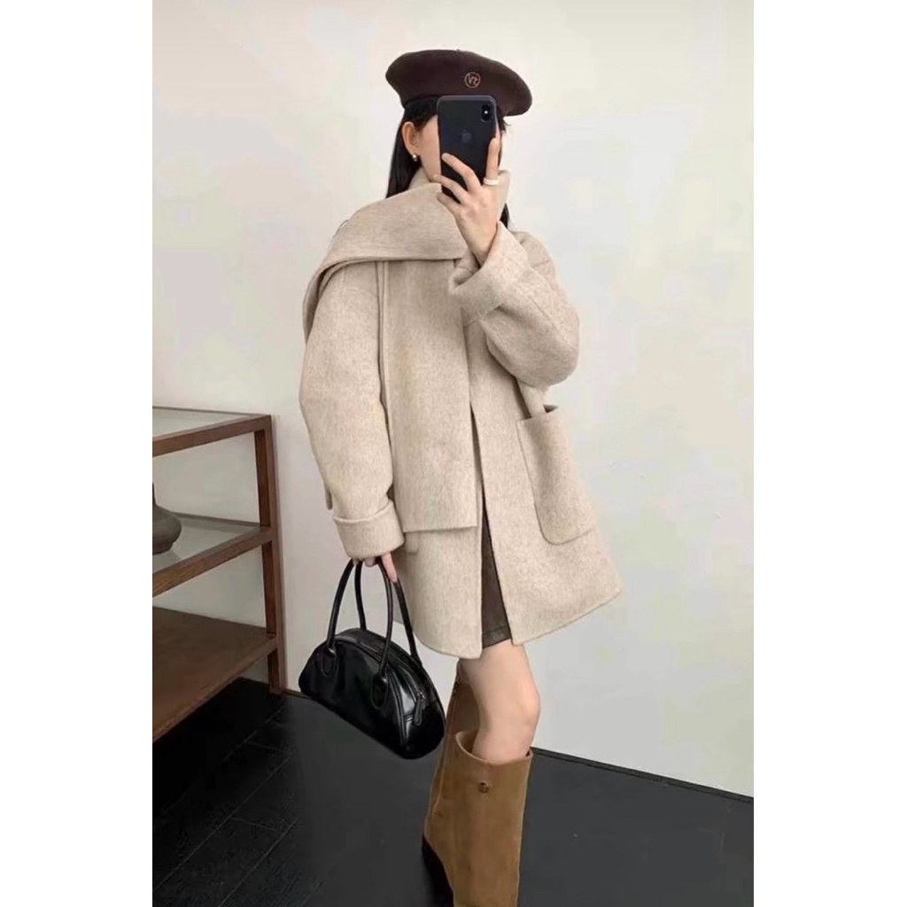 Double sided wool Coat - Korean winter coat - Winter jacket | Not Zara Uniqlo H&M Claude Posh Anain