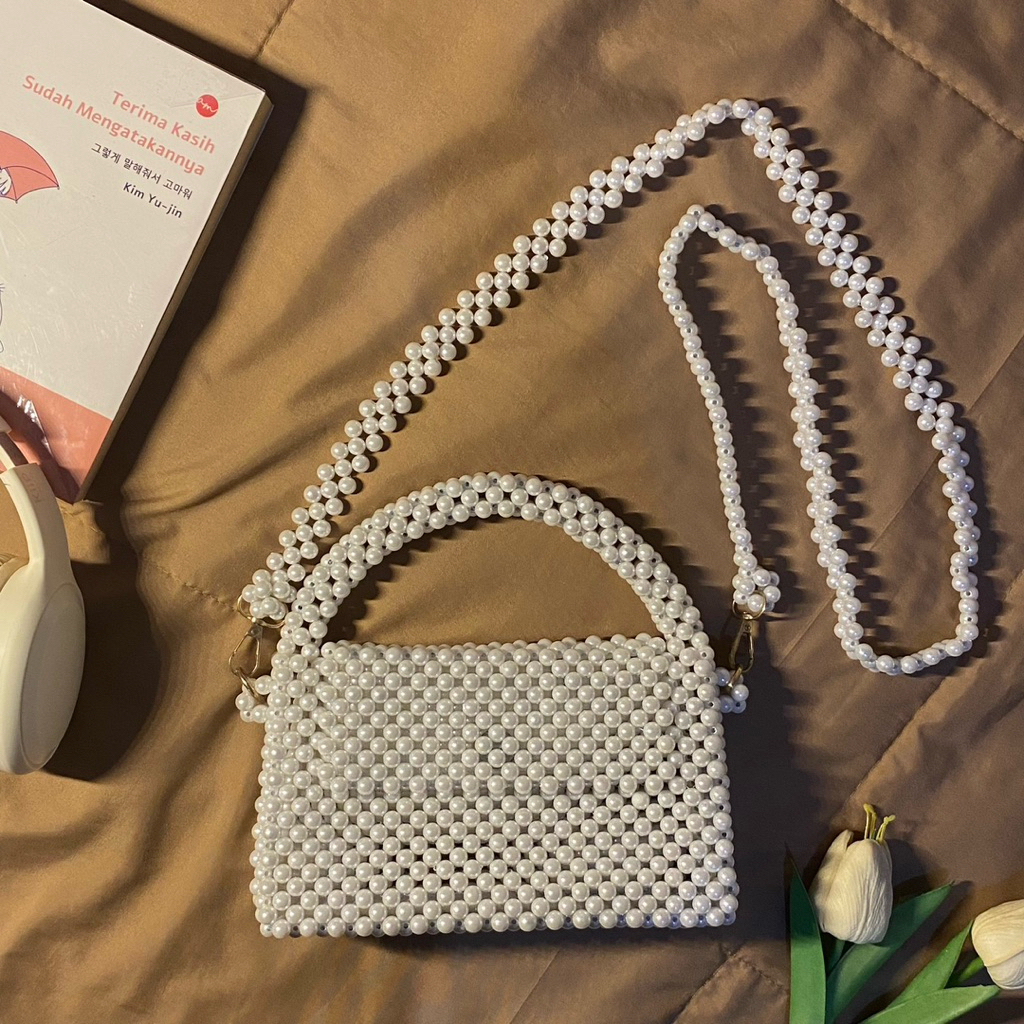 Naya Bag / pearl bag / beads bag / tas mutiara / tas manik-manik