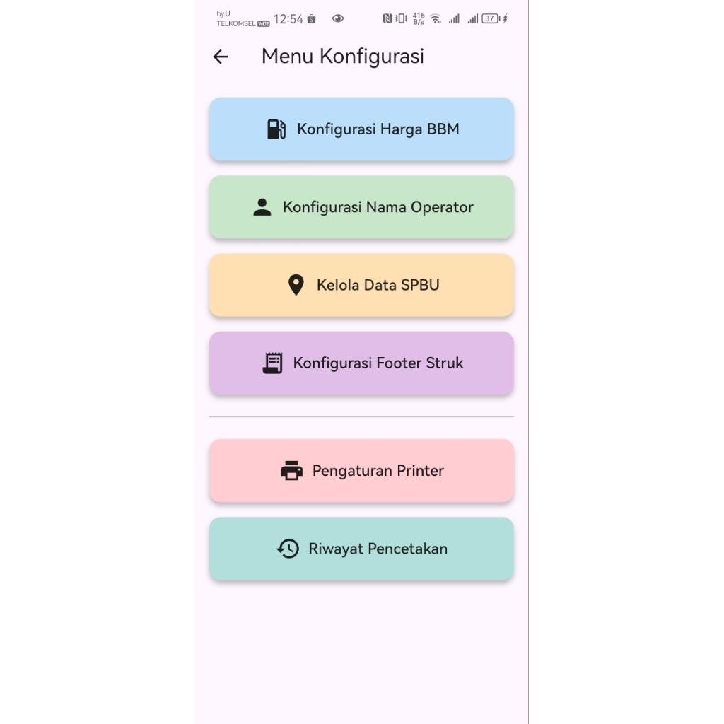 APLIKASI Struk POM SPBU Terbaru 2025