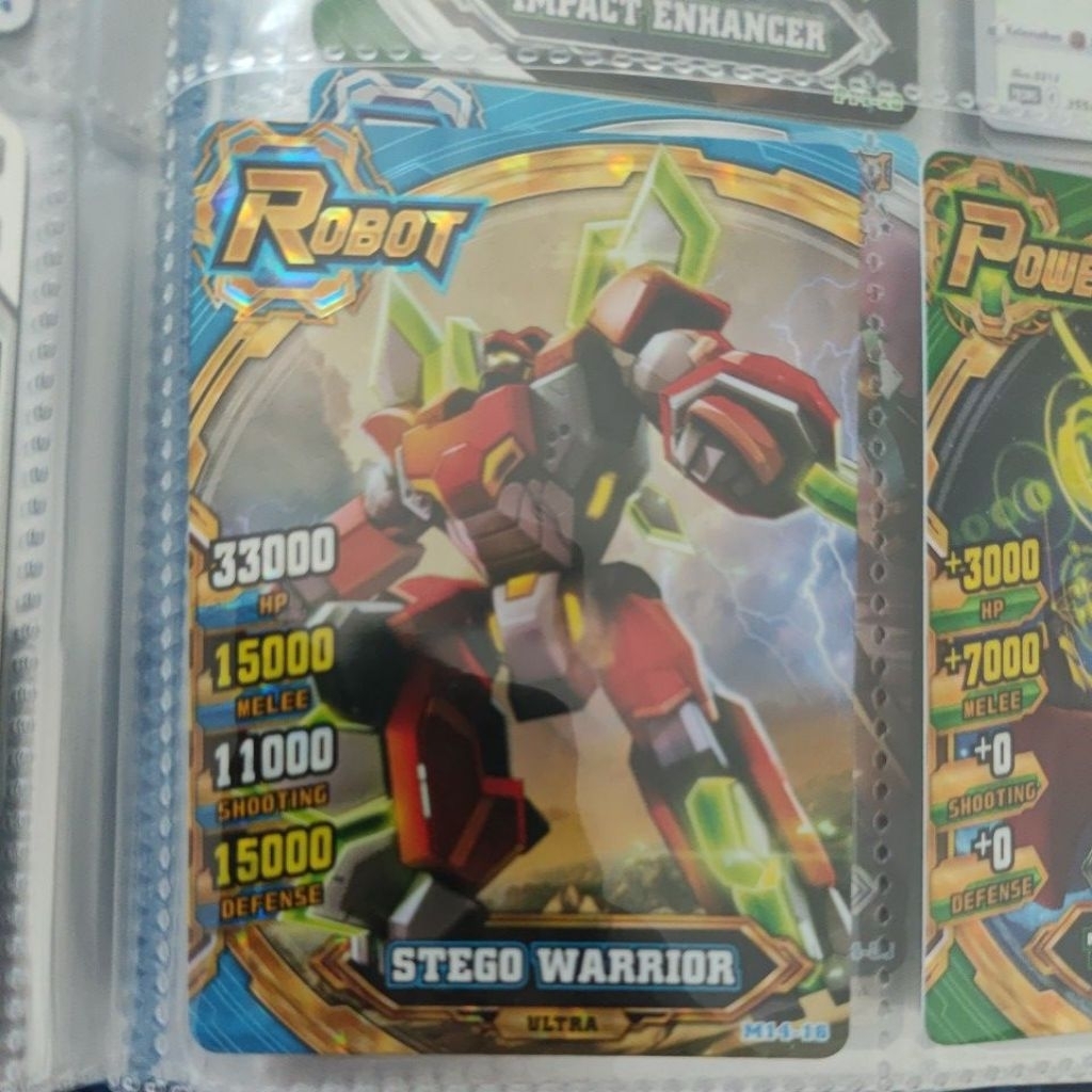 hero of robot stego warior