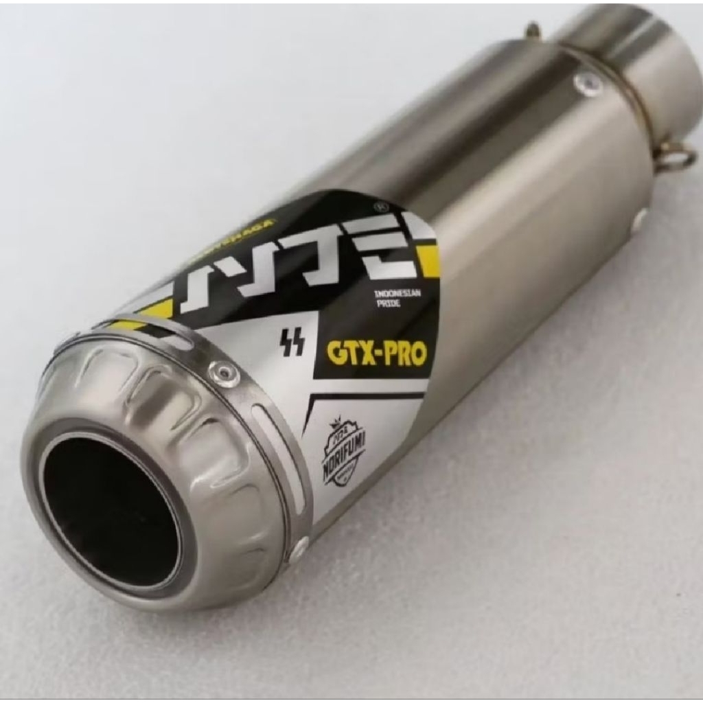 KNALPOT NORIFUMI ORIGINAL GTX - PRO STAINLESS JUPITER Z GRASTRACK