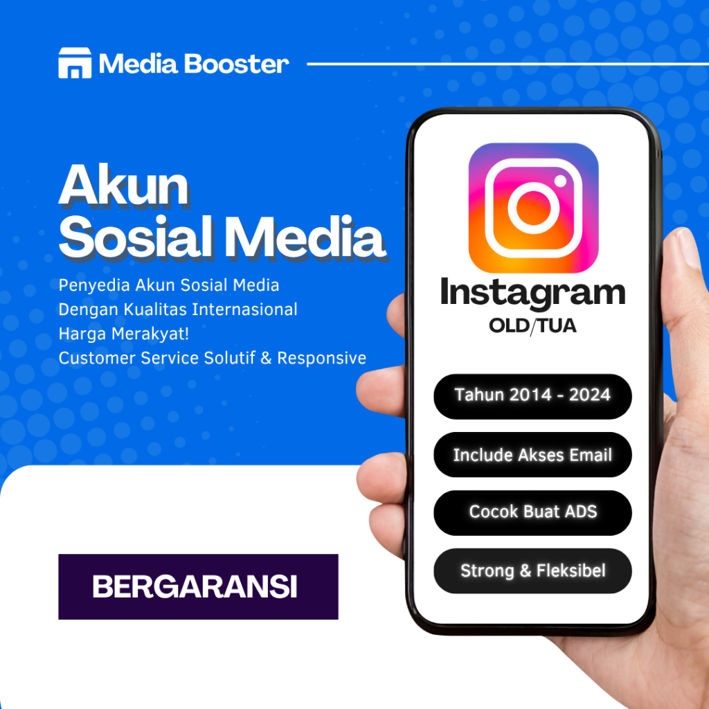 Akun Instagram Old / Tua / Lawas 2014 - 2024