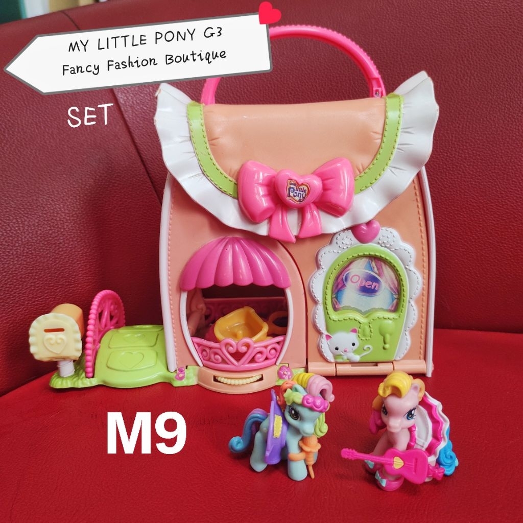 UPDATE OKT//preloved mainan figurine kolektor // tinkerbell, my little pony, spongebob, strawberry s