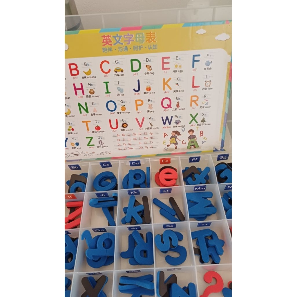 Alphabet puzzles magnetic