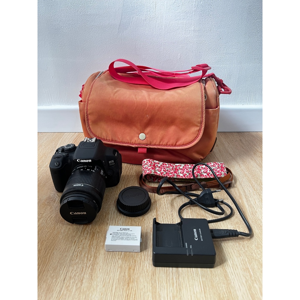Canon EOS 700D + Kit Lens 18–55mm Bekas