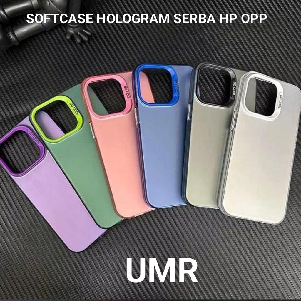 SOFTCASE CASE IMD HOLOGRAM HYBRID SILICON CASING PELINDUNG CAMERA HP ANDROID TYPE HP OPPO A38 OPPO A
