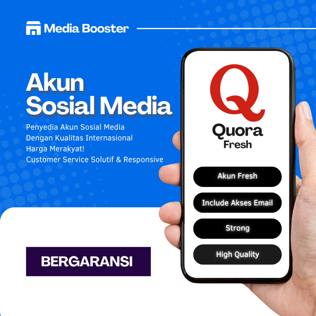 Akun Quora Fresh / Old 2018–2022 | Email Verified | Akses Email | Siap Pakai