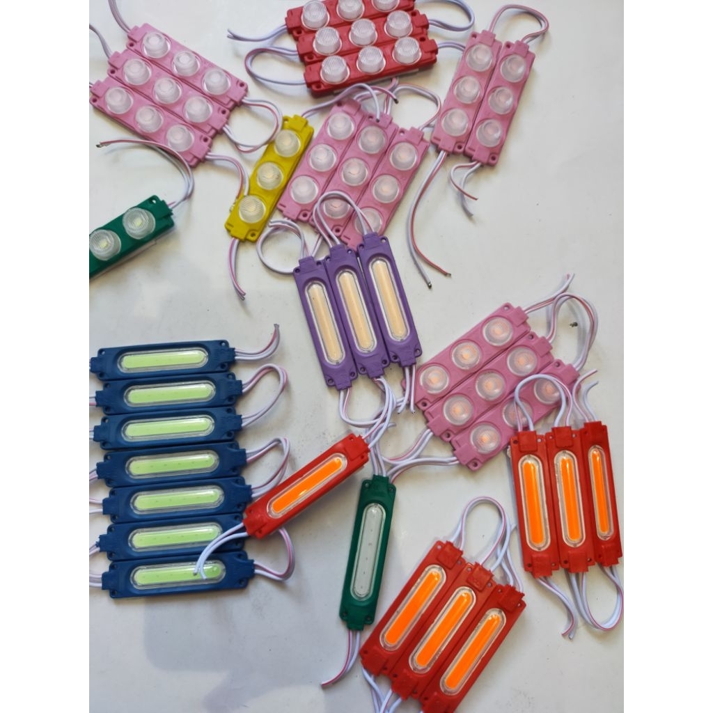 Lampu kolong modul samsung plasma cob 6led 12v - 24volt - Putih, 24volt