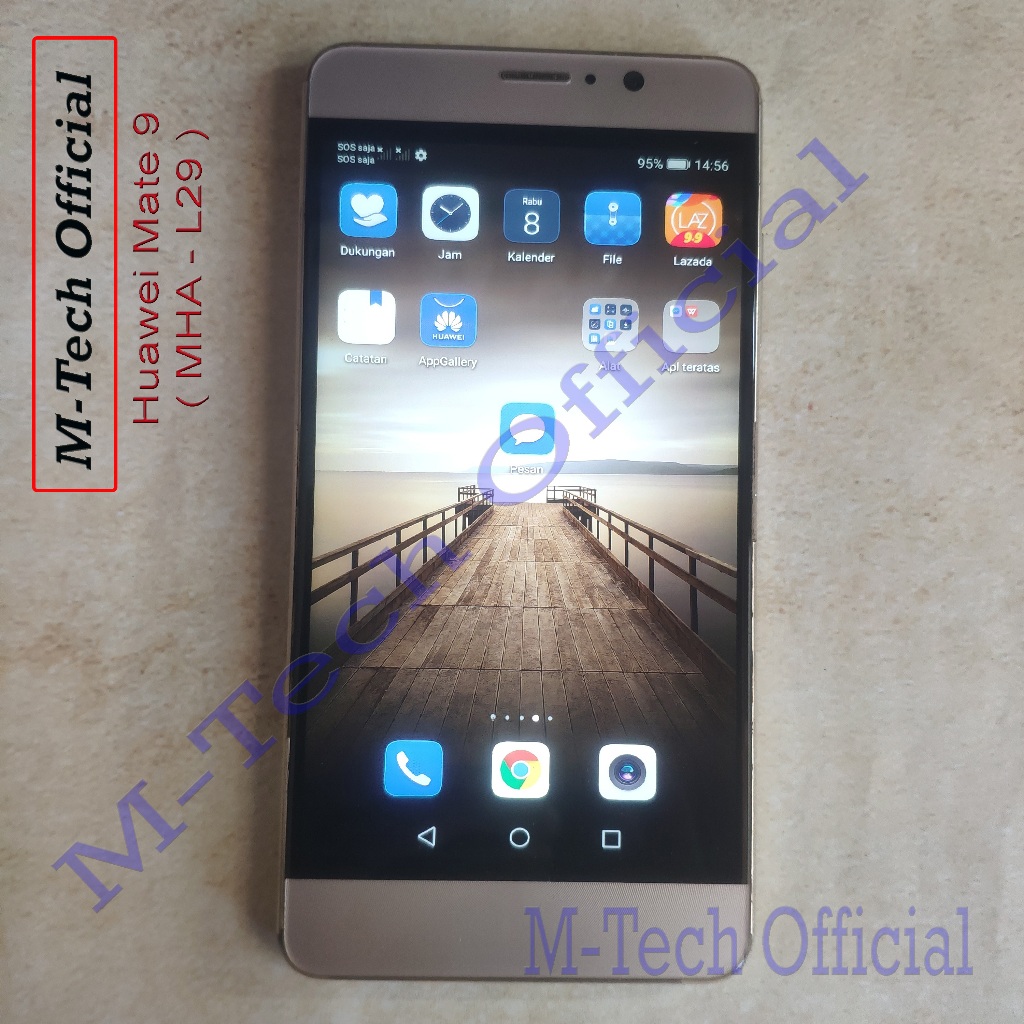 [-] PCB Mesin Huawei Mate 9 ( MHA - L29 ) original hidup minus