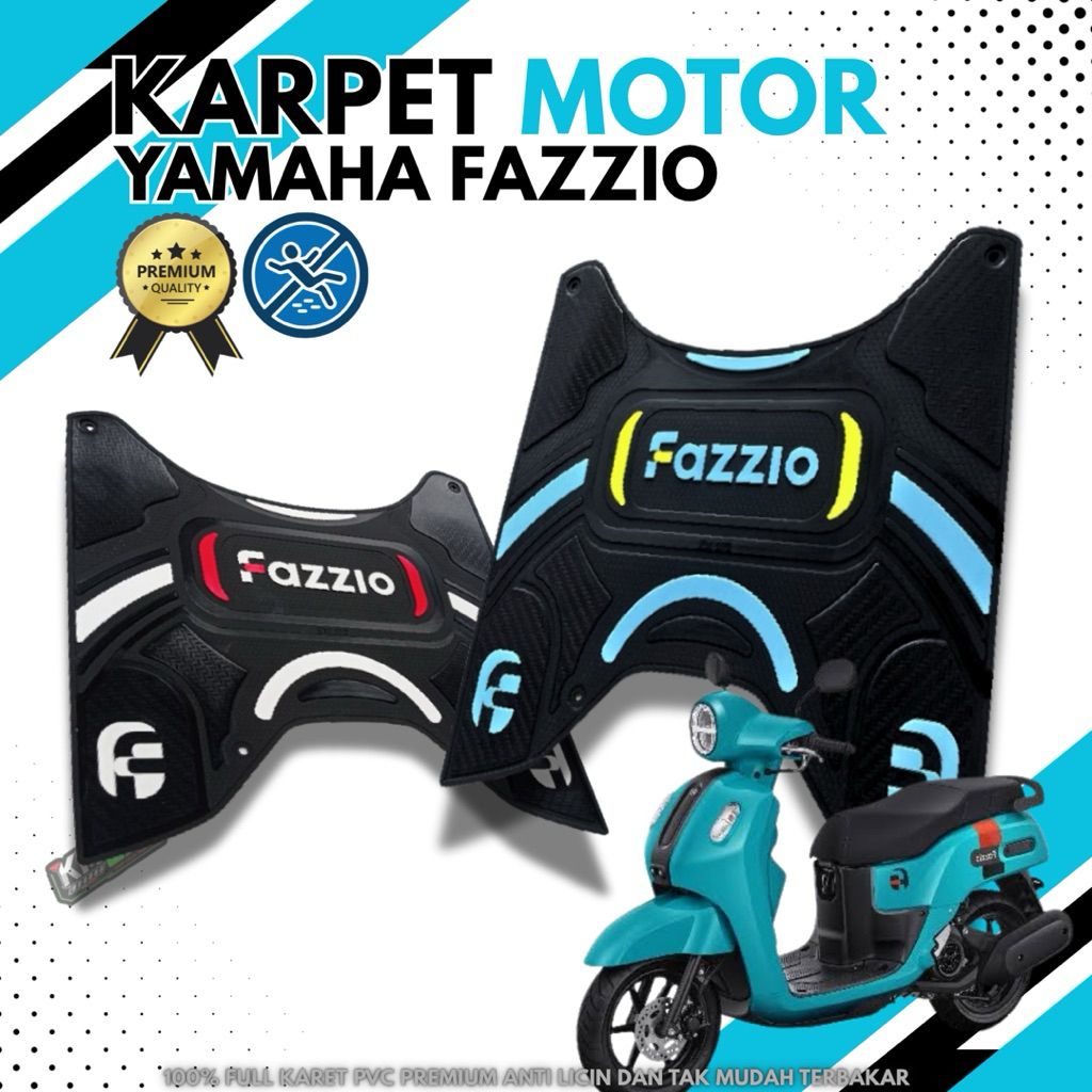 AKSESORIS MOTOR FAZZIO - Karpet Motor Fazzio - Motor Yamaha Fazzio