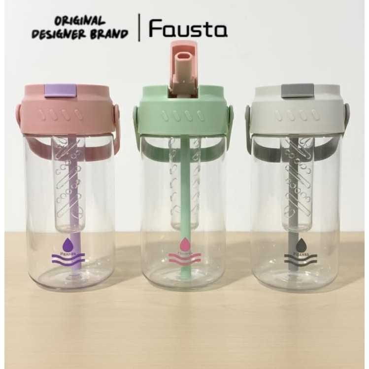 Eosta Botol Minum Infused Sedotan Botol Minum / Gelas Jus / Gelas Air / Gelas Ukur