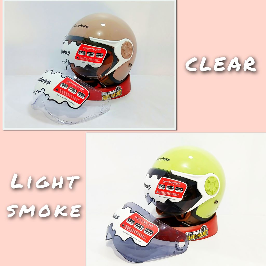 KACA HELM CARGLOSS YR YRM YRH HIJAB || VISOR CLEAR CARGLOSS YR YRM YRH