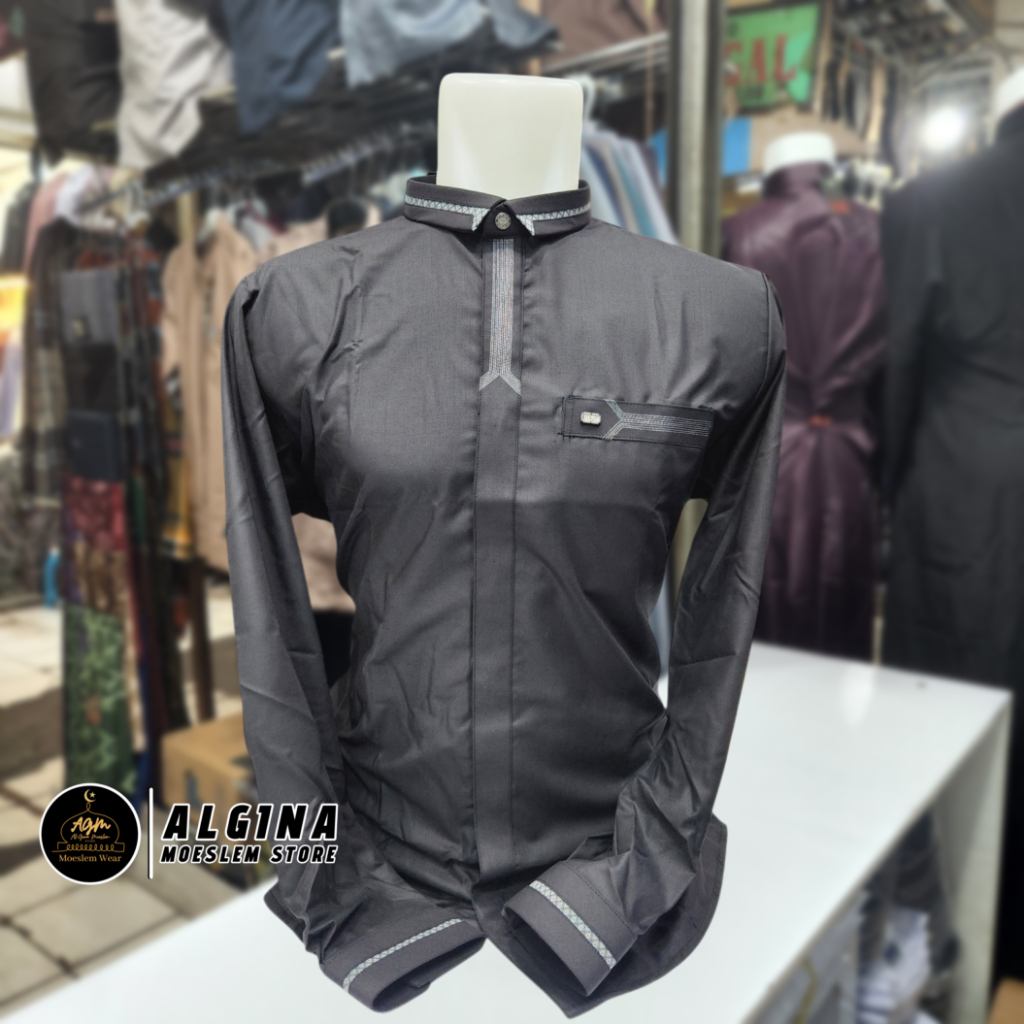 Koko AL RAZ Panjang Dewasa (Fathan-Fs) | Baju Muslim Al Raz Lengan Panjang Manset