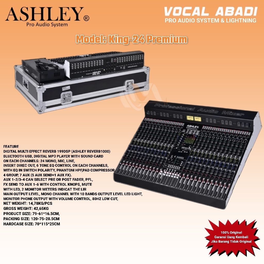 MIXER ASHLEY KING 24 PREMIUM