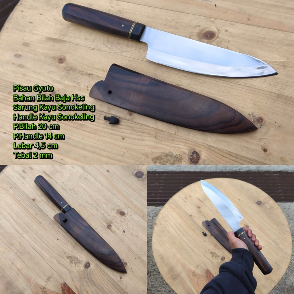 PISAU FILET GYUTO HSS