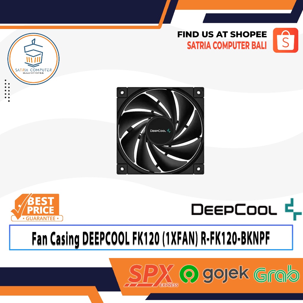 Fan Casing DEEPCOOL FK120 (1XFAN) R-FK120-BKNPF1-G-1