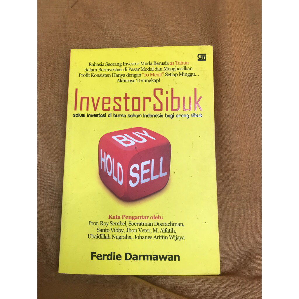 Buku investor sibuk