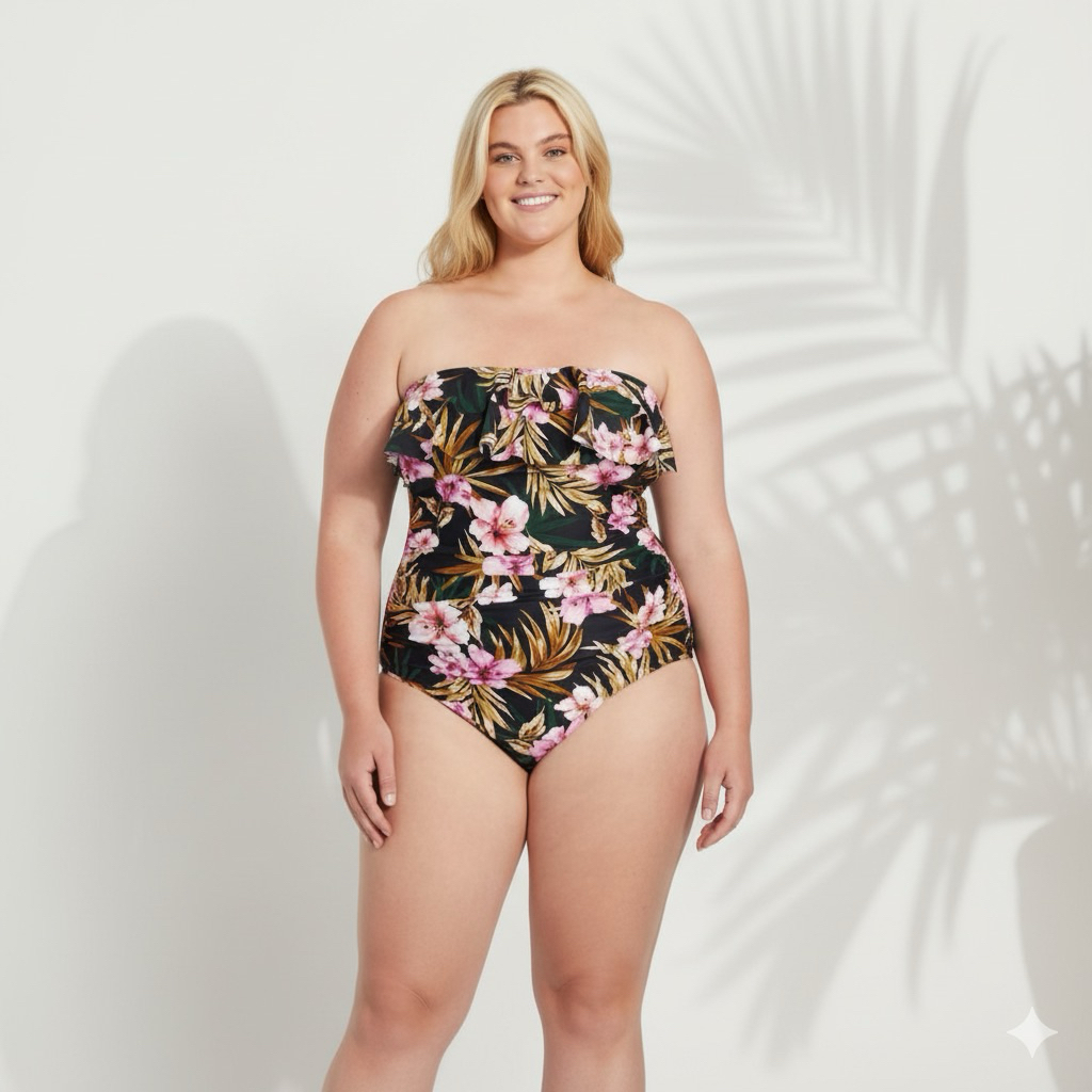 plus size swimwear