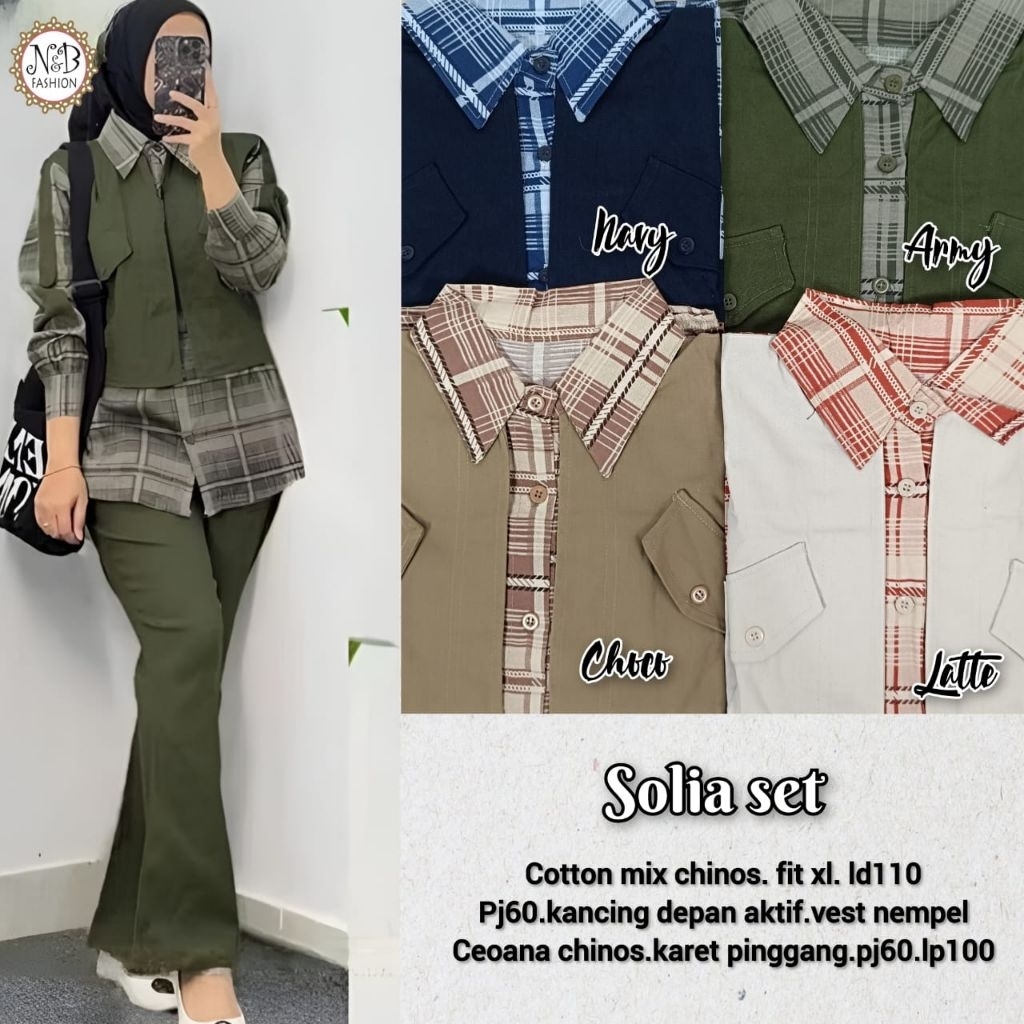 SOLIA SET BY N&B FASHION