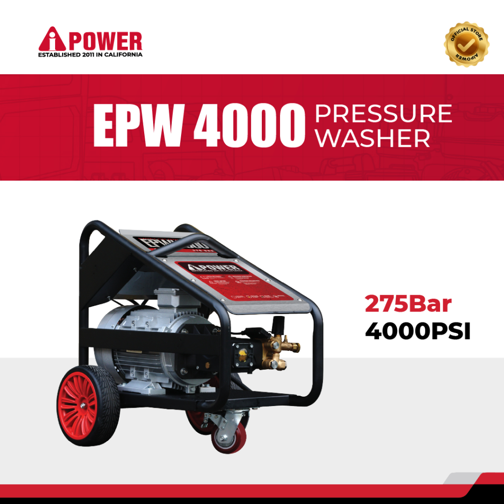 EPW4000 PRESSURE WASHER ELECTIRC 3 PHASE 4000PSI AIPOWER