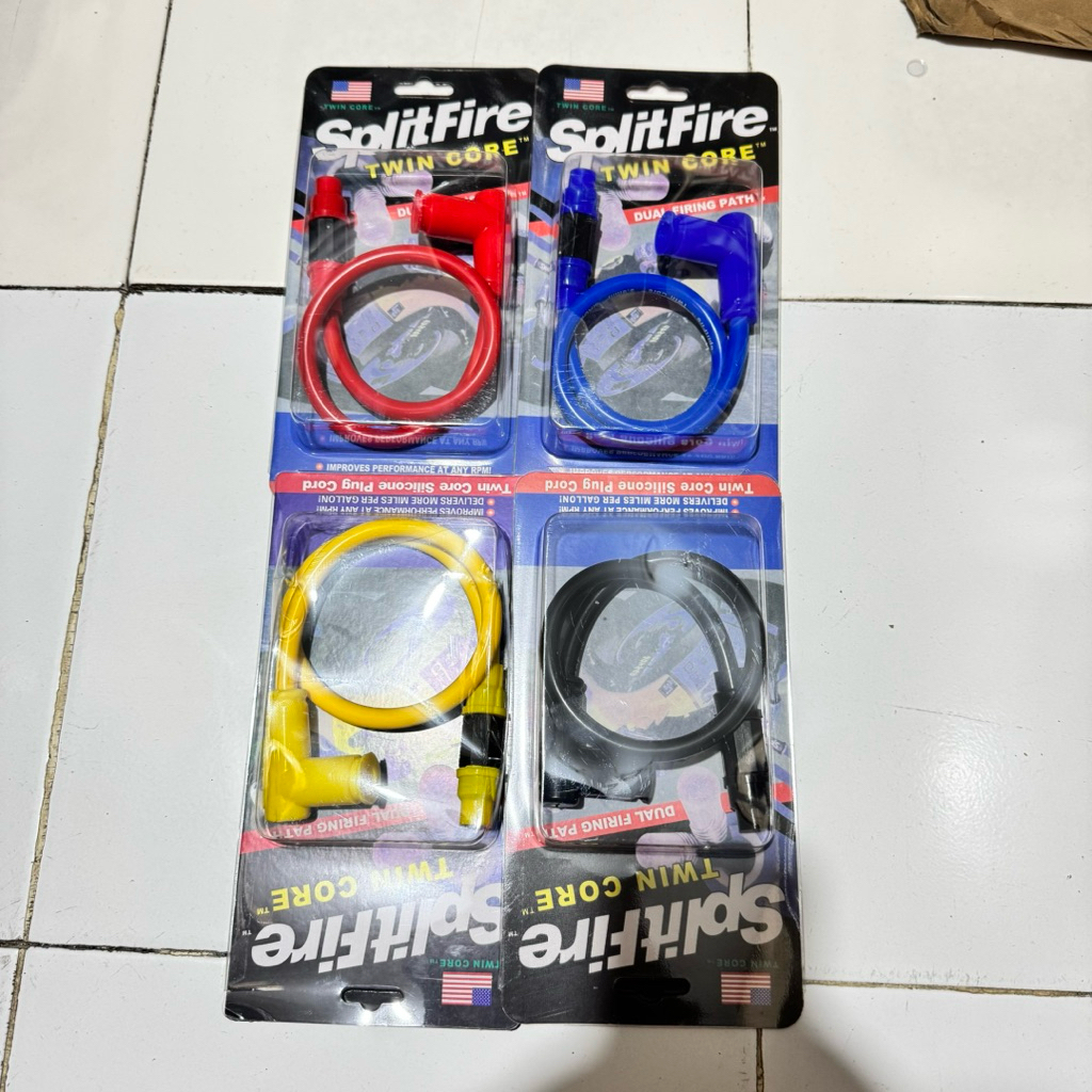 Kabel Busi Splitfire / Cangklong Busi SPLITFIRE KABEL BUSI UNTUK SEMUA MOTOR BEAT VIXION LEXI BYSON 