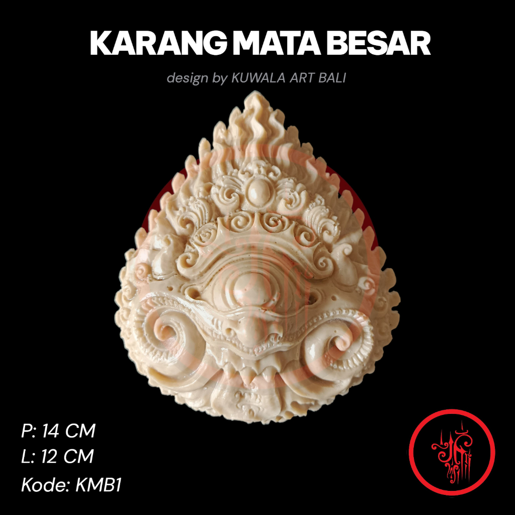 Ukiran Karang Mata Besar Payasan Ogoh Ogoh Bali by KUWALA ART BALI