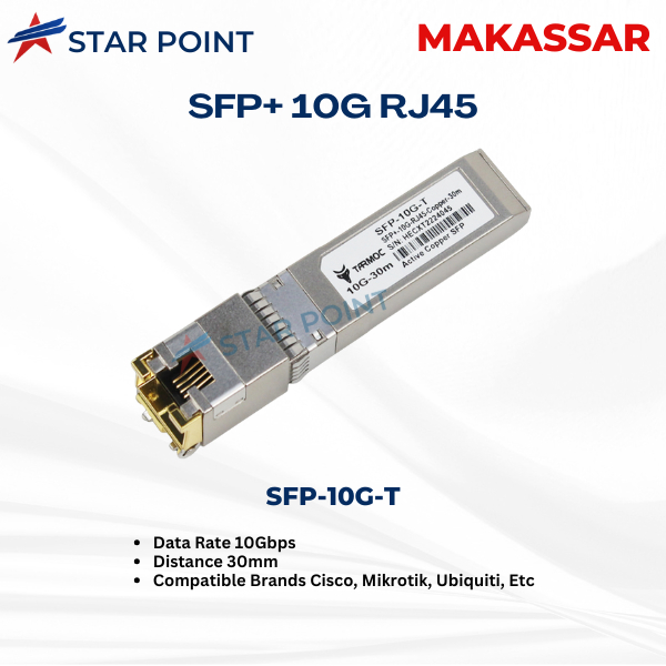 Tarmoc SFP+10G-RJ45 | SFP+ 10G RJ45 Copper 30m | SFP+10G-T