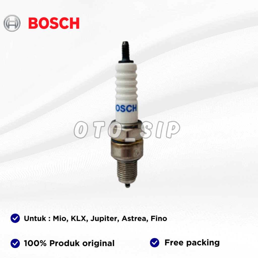 Busi Bosch U4AC Spark Plug Motor KLX150 Fino Mio Sporty Original