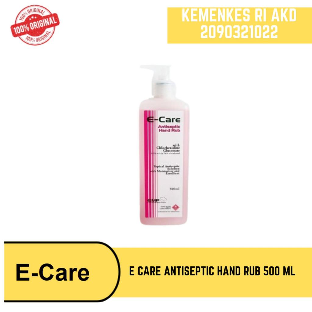 E Care Antiseptic Hand Rub 500 ml