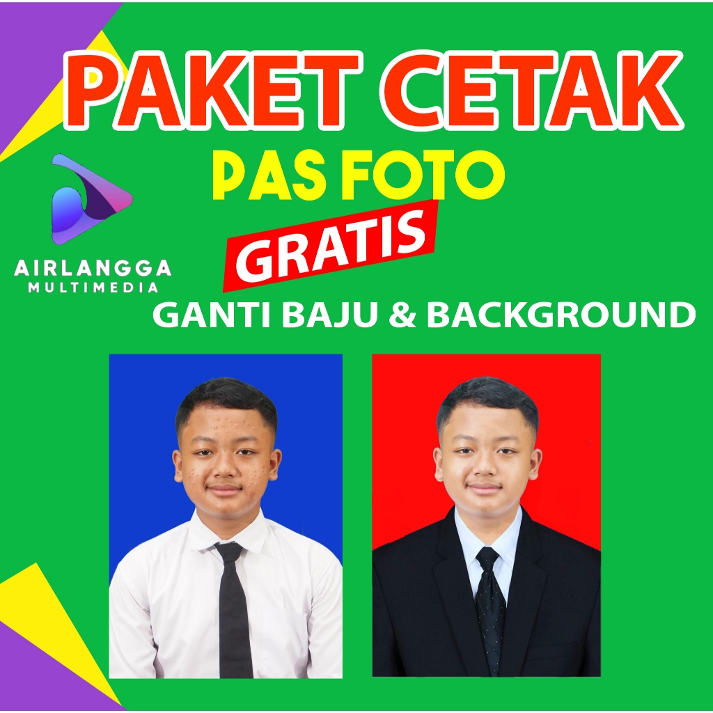 Paket Cetak Pas Foto  cetak kertas doft cetak kualitas ijazah cetak Lab foto ukuran 2x3 3x4 4x6 Mura