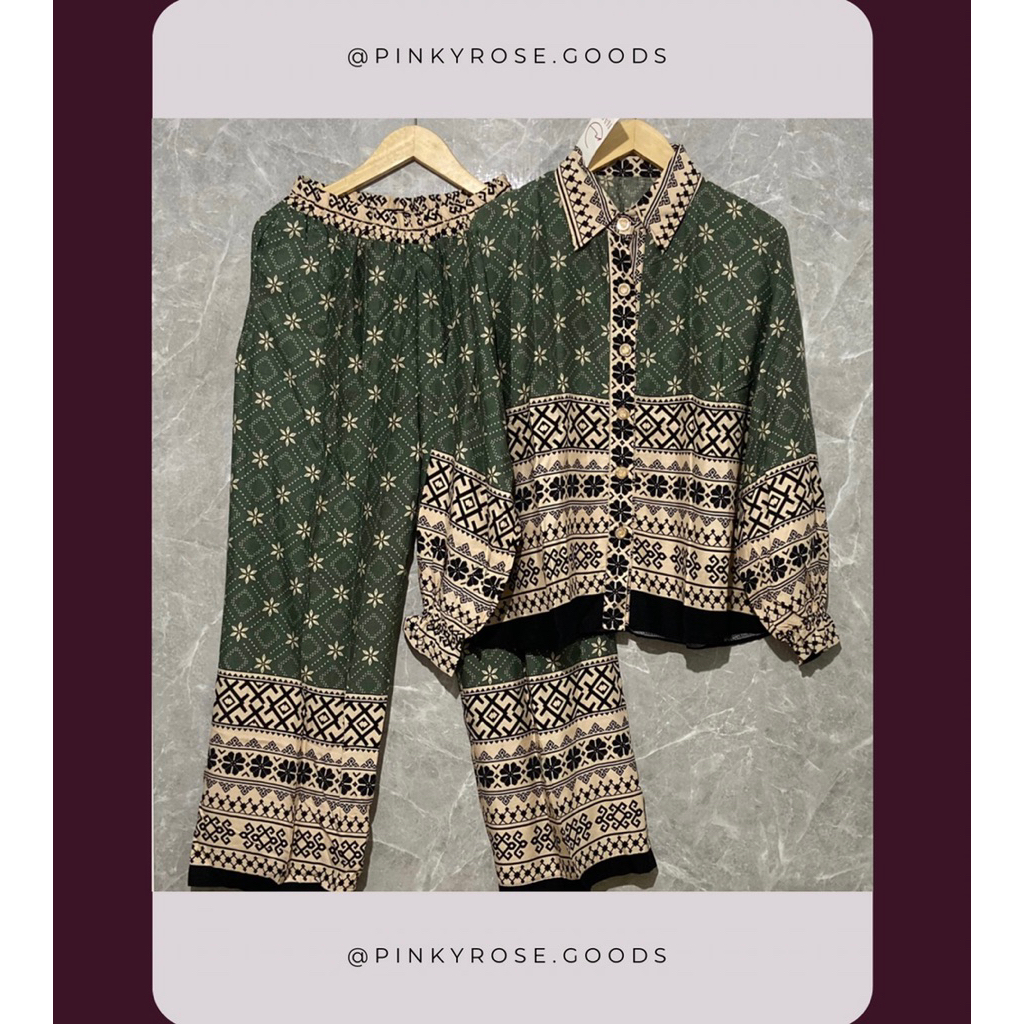 SETROK NARA SETCEL NARA PREMIUM NARA FASHION WANITA