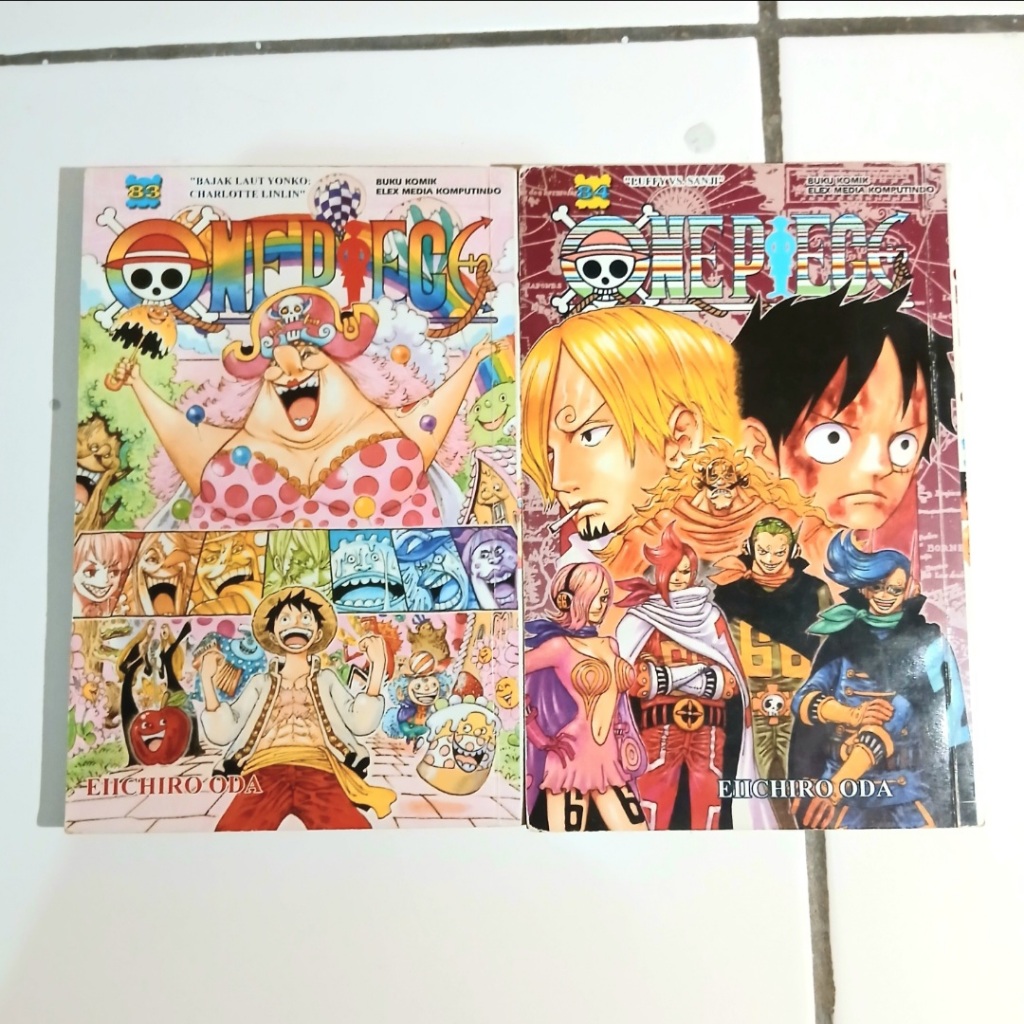 [Kolpri] Original Buku Komik Langka Rare One Piece Vol 83 84 Cabutan Eiichiro Oda