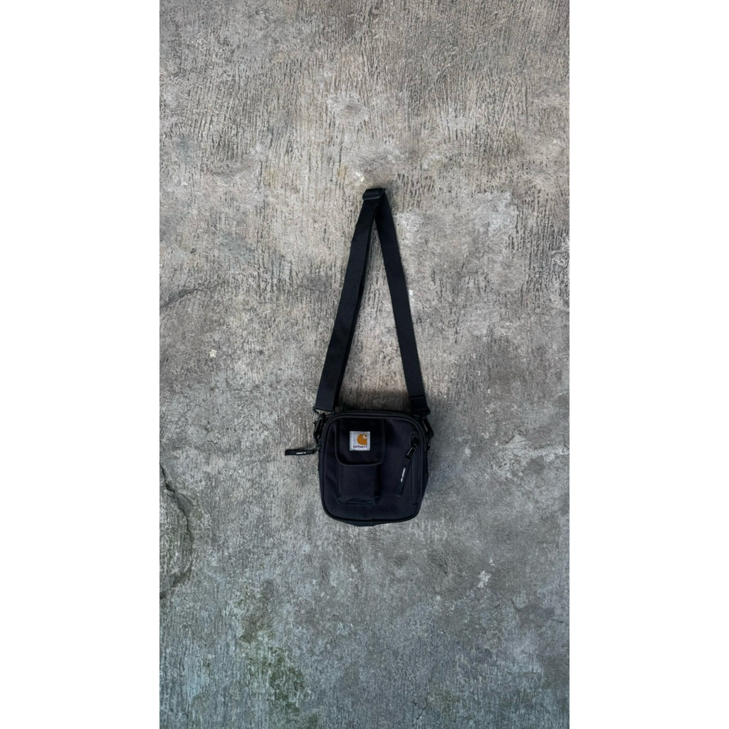 CARHARTT WIP - ESSENTIALS BAG SMALL BLACK