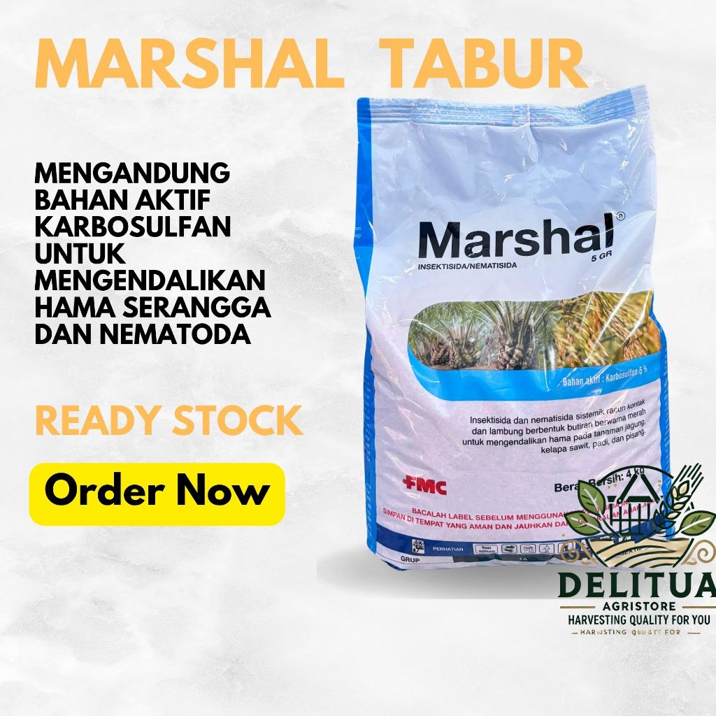 Marshal 5GR 4kg Insektisida Untuk Pertanian