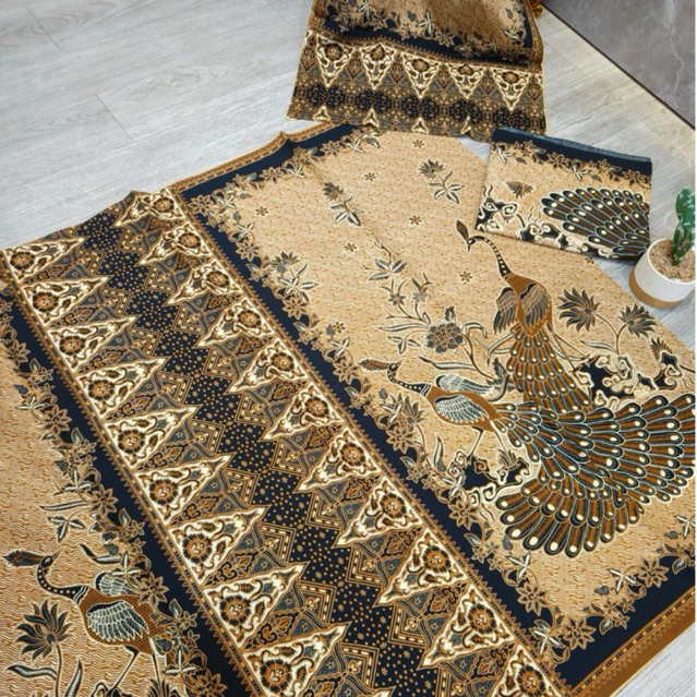 KAIN BATIK SARIMBITAN-Batik Solo Cabutan Sarimbitan Kain Tumpal, Kain Panjang, dan Selendang NS2 Pri