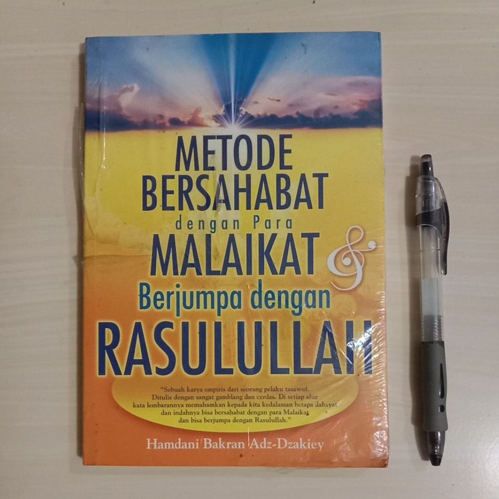 METODE BERSAHABAT DENGAN PARA MALAIKAT BERJUMPA DENGAN RASULULLAH - HAMDANI BAKRAN ADZ-DZAKIEY - PUS