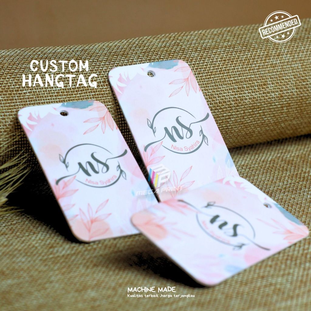 hangtag custom hangtag baju label hangtag baju 700gsm