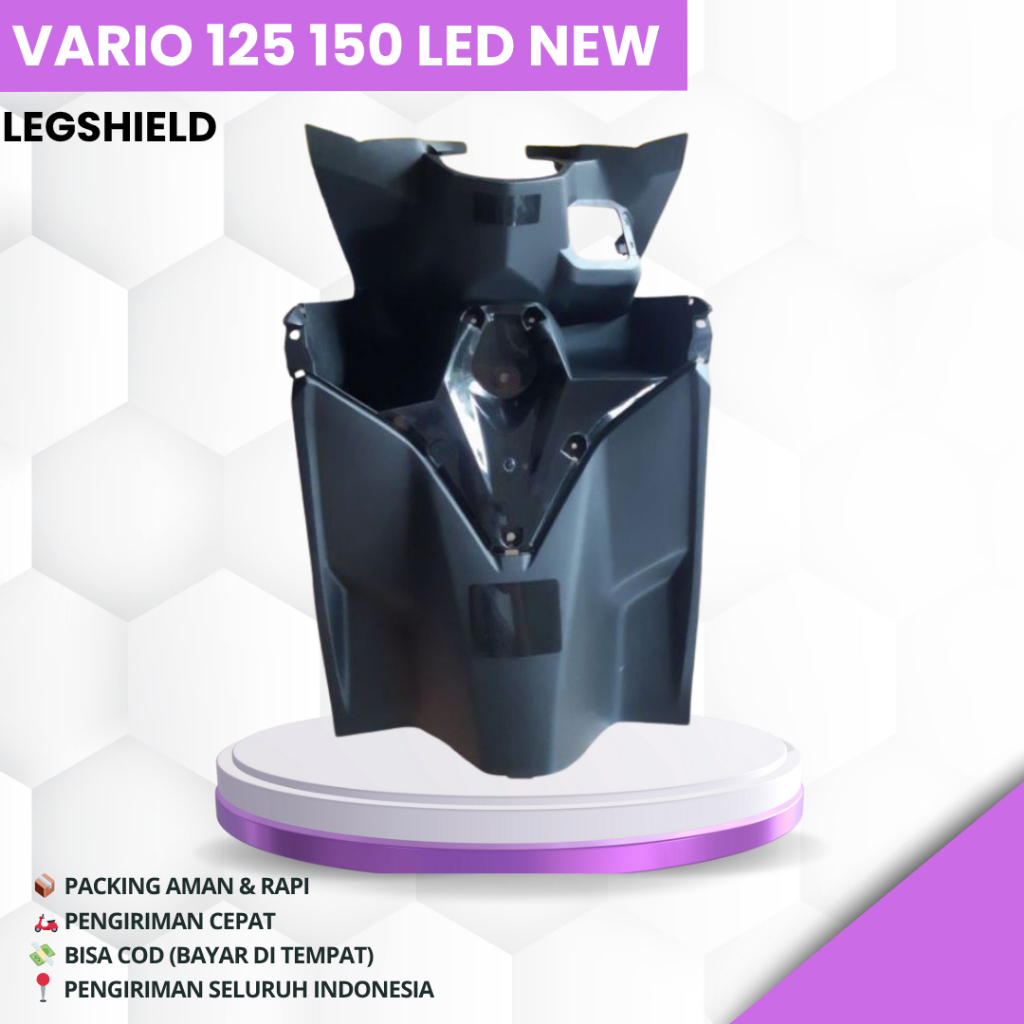Legshield Honda 125 / 150 Vario LED New Original Win – Aksesoris Body Depan Motor