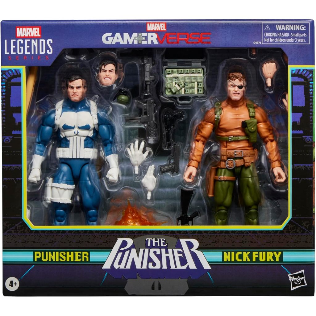 Marvel Legends Series Gamerverse Punisher & Nick Fury