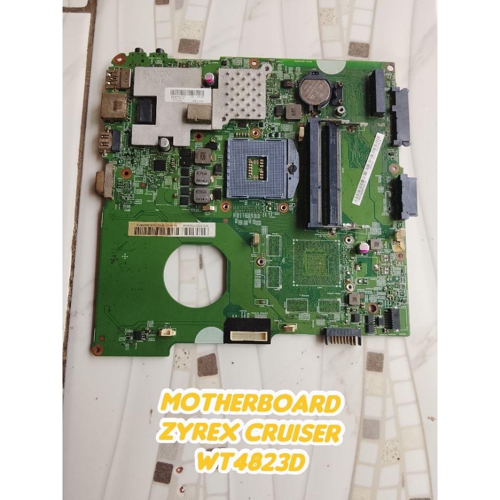 Motherboard Zyrex Cruiser WT4823D/ rusak
